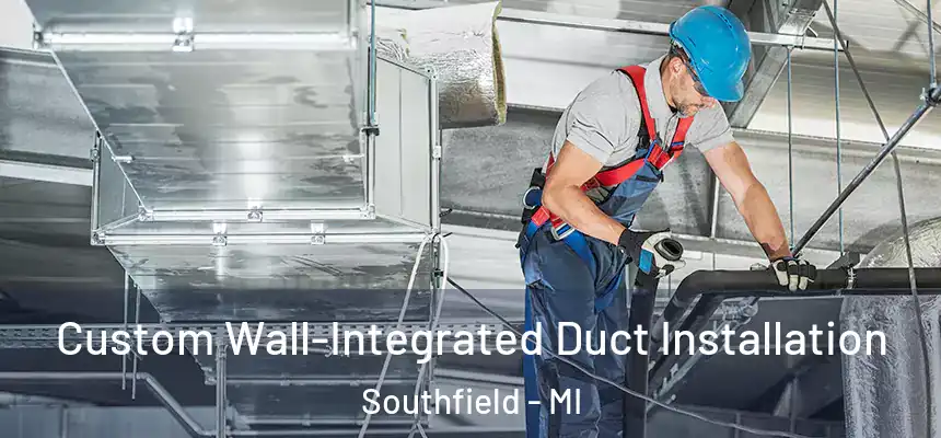 Custom Wall-Integrated Duct Installation Southfield - MI